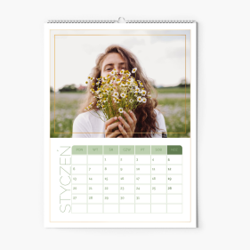 Calendar de perete, Primăvară delicată, 20x30-A4 cm