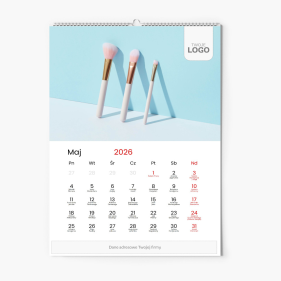 Calendar de perete, Marca ta, 20x30-A4 cm