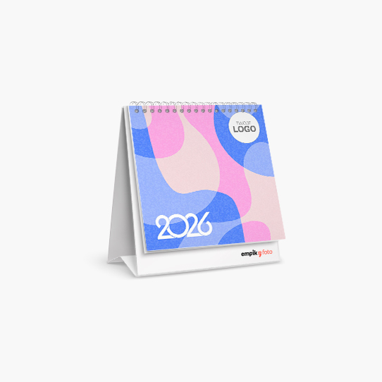 Calendar de birou, Culorile logo-ului, 14x14