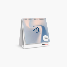 Calendar de birou, Sigla Blue Waves Z, 14x14