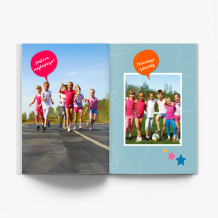 Albumul bobocului fotocarte, 20x30 cm