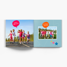 Albumul bobocului fotocarte, 20x20 cm