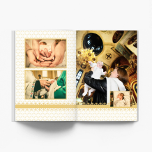 Amintire de la Botezul Sfânt fotocarte, 20x30 cm