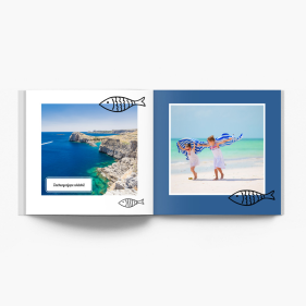 Grecia - Aventură de vacanță fotocarte, 20x20 cm