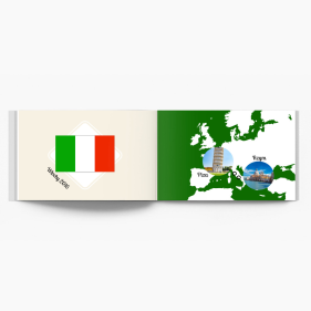 Italia - Aventură de vacanță fotocarte, 30x20 cm