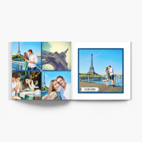 Franța - Aventură de vacanță fotocarte, 25x25 cm