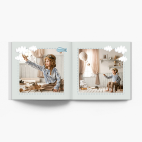 Aventurile copiilor fotocarte, 25x25 cm