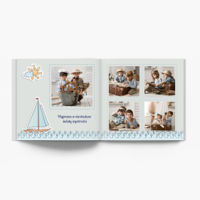 Aventurile copiilor fotocarte, 25x25 cm