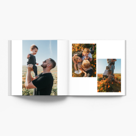 Proiectul familiei tale fotocarte, 20x20 cm