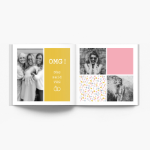 Burlăcițelor fotocarte, 20x20 cm