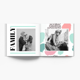Familial fotocarte, 20x20 cm