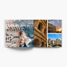 Album din călătoria ta fotocarte, 20x20 cm