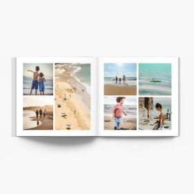 Proiectul tău de vacanță fotocarte, 20x20 cm