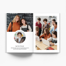 Scolara Clasica  fotocarte, 20x30 cm