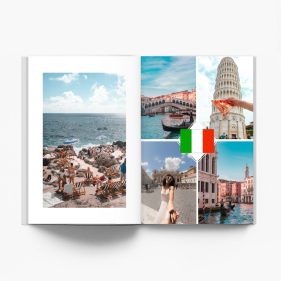 Italia - Aventură de vacanță fotocarte, 20x30 cm