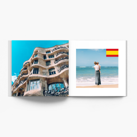 Spania - Aventură de vacanță fotocarte, 20x20 cm