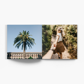 Album de călătorie fotocarte, 20x20 cm