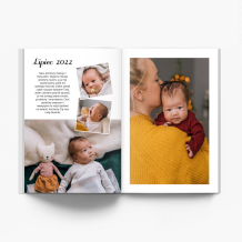 Amintiri din primul an al copilului fotocarte, 20x30 cm