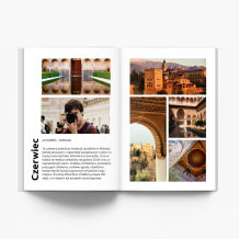 Anul călătoriilor noastre fotocarte, 20x30 cm