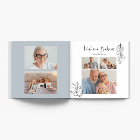 Album cu amintiri - Ziua Bunicilor fotocarte, 25x25 cm