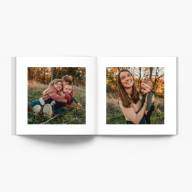 Proiectul familiei tale instabook, mini fotocarte, 15x15 cm