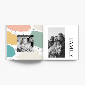 Familial instabook, mini fotocarte, 15x15 cm