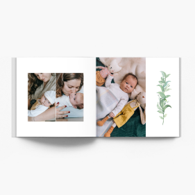 Botez instabook, mini fotocarte, 15x15 cm
