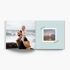 Vacanțe la mare instabook, mini fotocarte, 15x15 cm