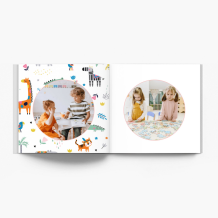 Prima zi a preșcolarului fotocarte, 20x20 cm