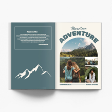 Mountain Adventure fotocarte, 20x30 cm