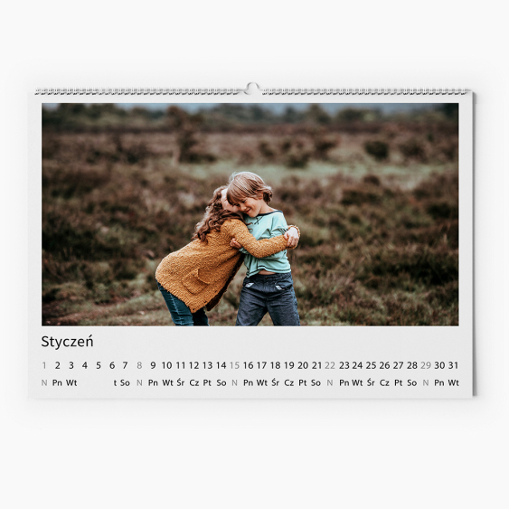 Calendar de perete, Momente împărtășite, 30x20-A4 cm