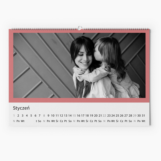 Calendar de perete, Decorativ, 30x20-A4 cm