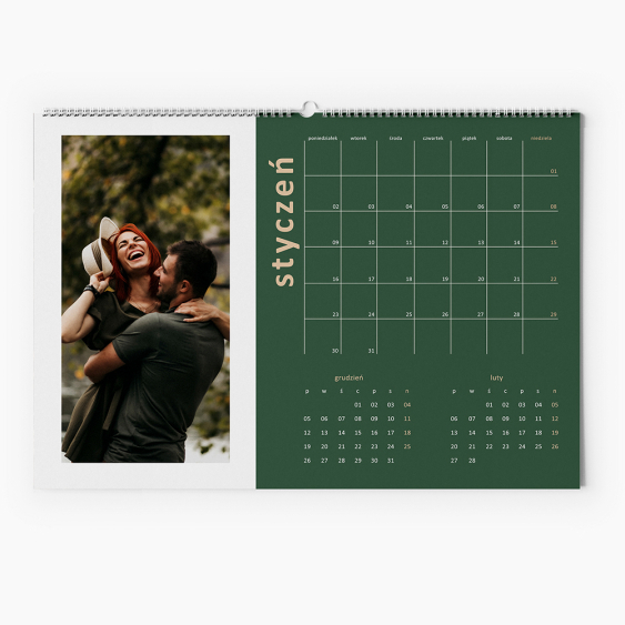 Calendar de perete, Carouri, 30x20-A4 cm