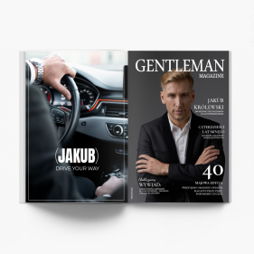 Revista Gentleman fotocarte, 20x30 cm