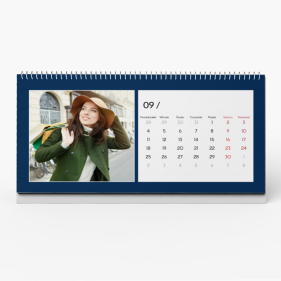 Calendar de birou, Calendar elegant, 22x10 cm