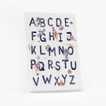 Tablou, Alphabet Cosmos, 20x30 cm
