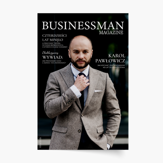 Poster, Coperta cărții Businessman, 40x60