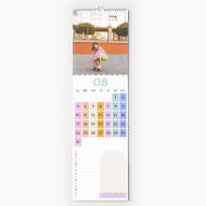 Calendar de Bucătărie, Colorful, 12x45