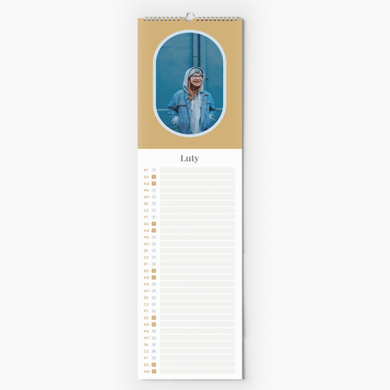 Calendar de Bucătărie, Benzi, 12x45