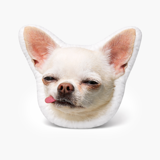 Pernă 3D personalizată, catifea, Forma ta, 30x30 cm
