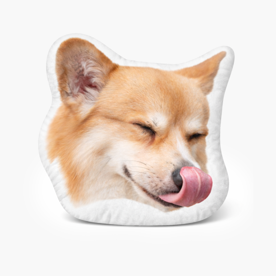 Pernă 3D personalizată, catifea, Forma ta, 30x30 cm