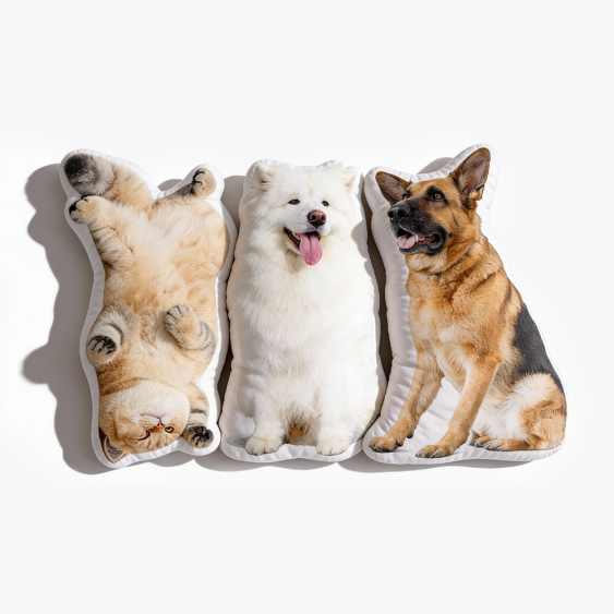 Pernă 3D personalizată, catifea, Forma ta, 30x30 cm