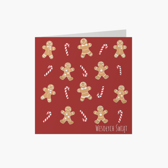 Felicitare personalizată Colecția Domnule Fursecuri, 14x14 cm
