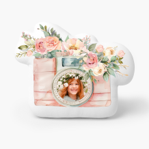 Pernă 3D personalizată, catifea, În cameră, 30x30 cm