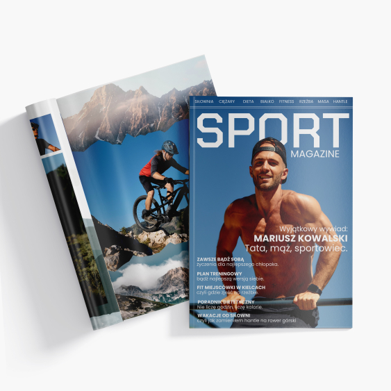 Revistă sportivă fotocarte, 20x30 cm