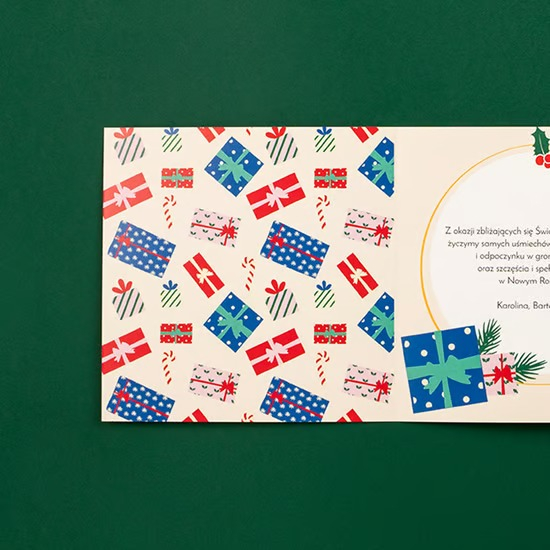 Felicitare personalizată Colecția Spărgătorul de nuci, 14x14 cm