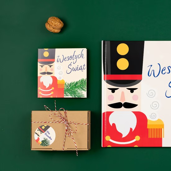 Felicitare personalizată Colecția Spărgătorul de nuci, 14x14 cm