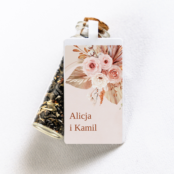 Ceaiuri, Colecția Boho - Sticlă de sticlă cu ceai