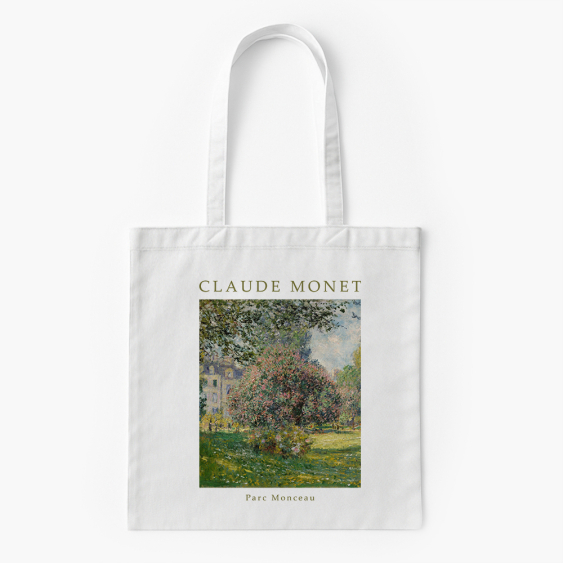 Geantă de bumbac, 38x46, Monet „Parcul Monceau”