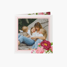 Felicitare personalizată Ziua Mamei, 14x14 cm